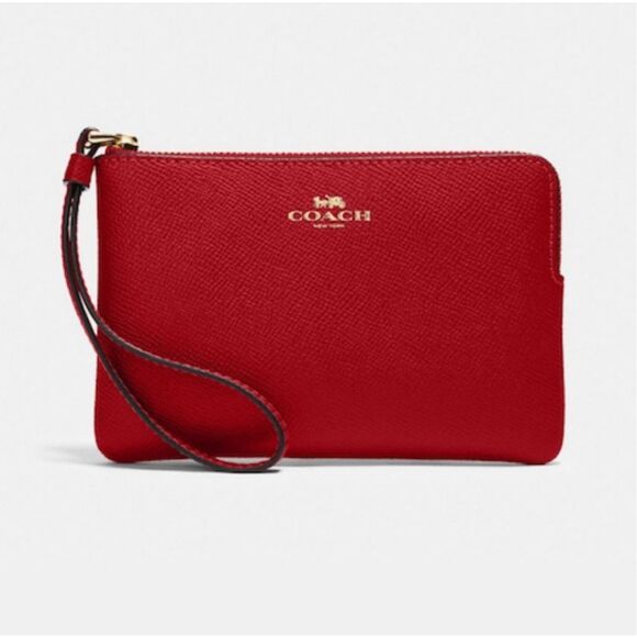 Coach corner zip wristlet - Picture 4 of 7